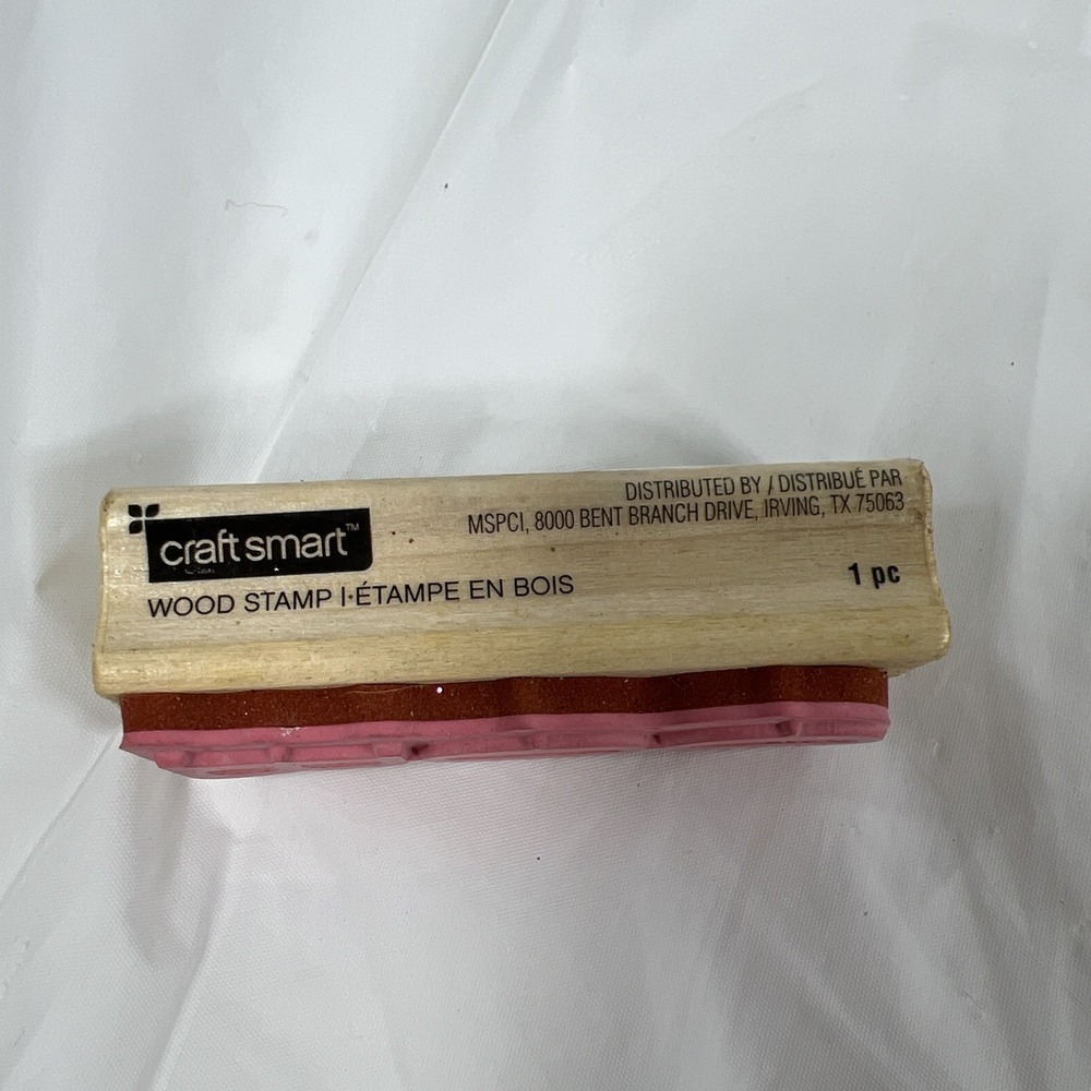 Craft‎ smart BOO Wood Mount Rubber Stamp - Picture 5 of 9